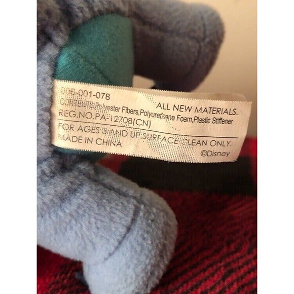 Sega Disney Stitch Lilo & Stitch Plush With Red Flower 7” Stuffed Animal - Picture 7 of 7